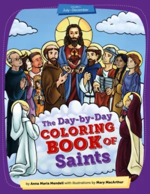 Day-by-Day Coloring Book of Saints, Volume 2