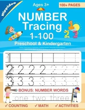 Number Tracing 1-100