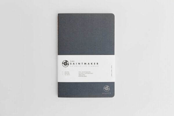 Gray notebook cover