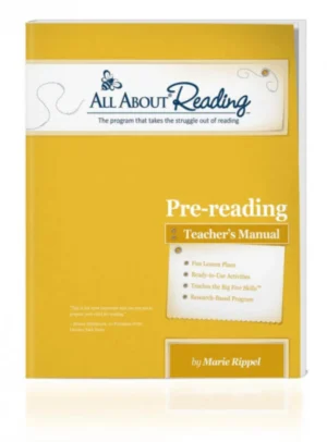All About Reading Pre-Reading Teacher's Manual