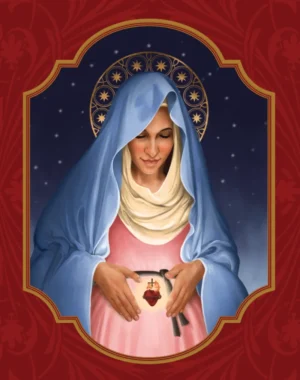 Our Lady of the Sacred Heart Print