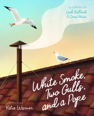 White Smoke, Two Gulls, and a Pope